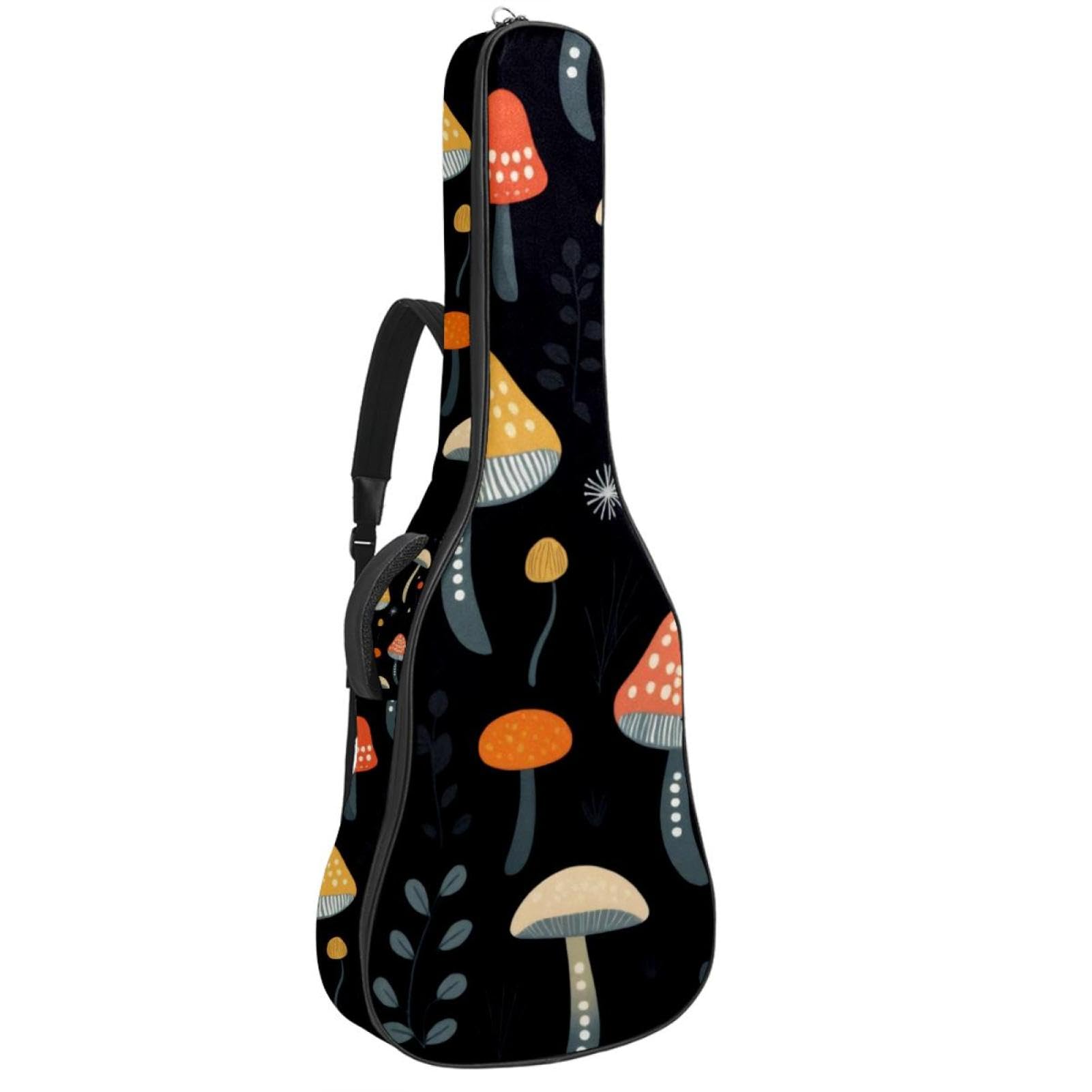 Housse guitare acoustique antichoc et imperméable grand rangement - 8