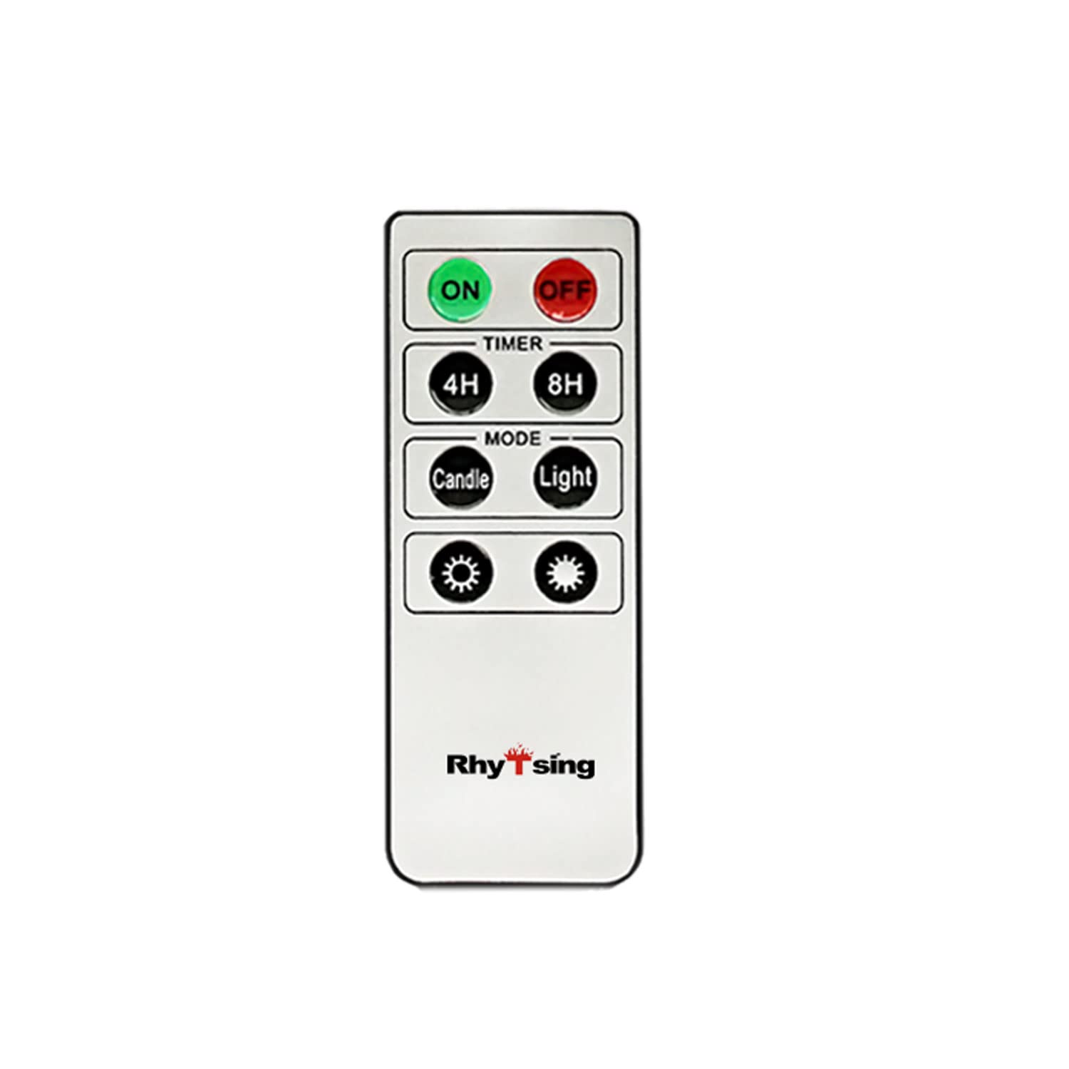 8 Functions Remote for Rhysing Candles(EXCEPT TS2012 Series and Glass Candles)
