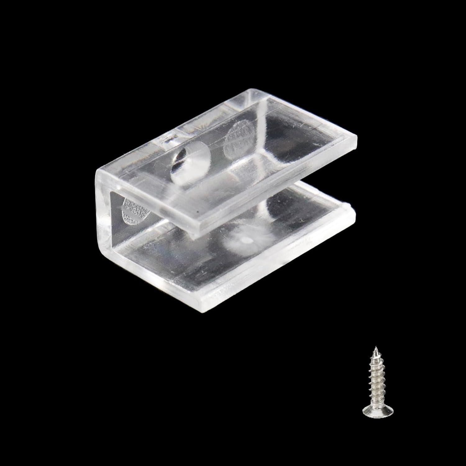 100Pcs Neon LED Rope Light Mounting Brackets Clips for Neon Lights