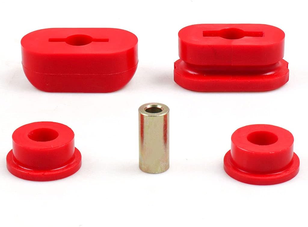 Engine Front Mount Dog Bone Polyurethane Bushes For Volkswagen-Jetta Convertible Golf MK4 Audi-Quattro Dog Bone Bushing Control Arm Kit Driver Set Metric Shifter Bracket Removal Tool Press Heavy