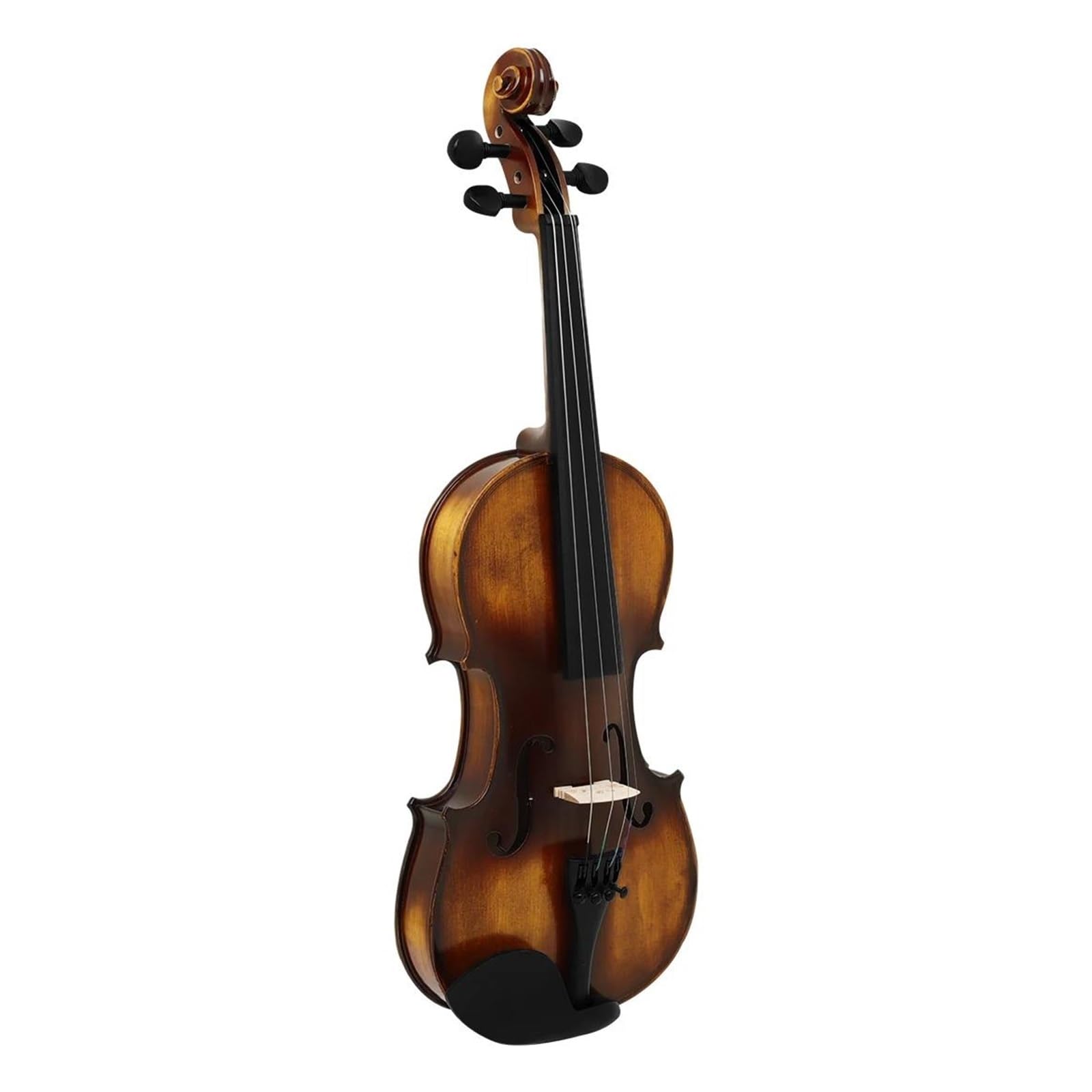 Skrzypce 4/4 Z Litego Drewna Z Tunerem Naklejka Na Podstrunnicę Akcesoria Instrumenty Strunowe Skrzypcowe(1SET)