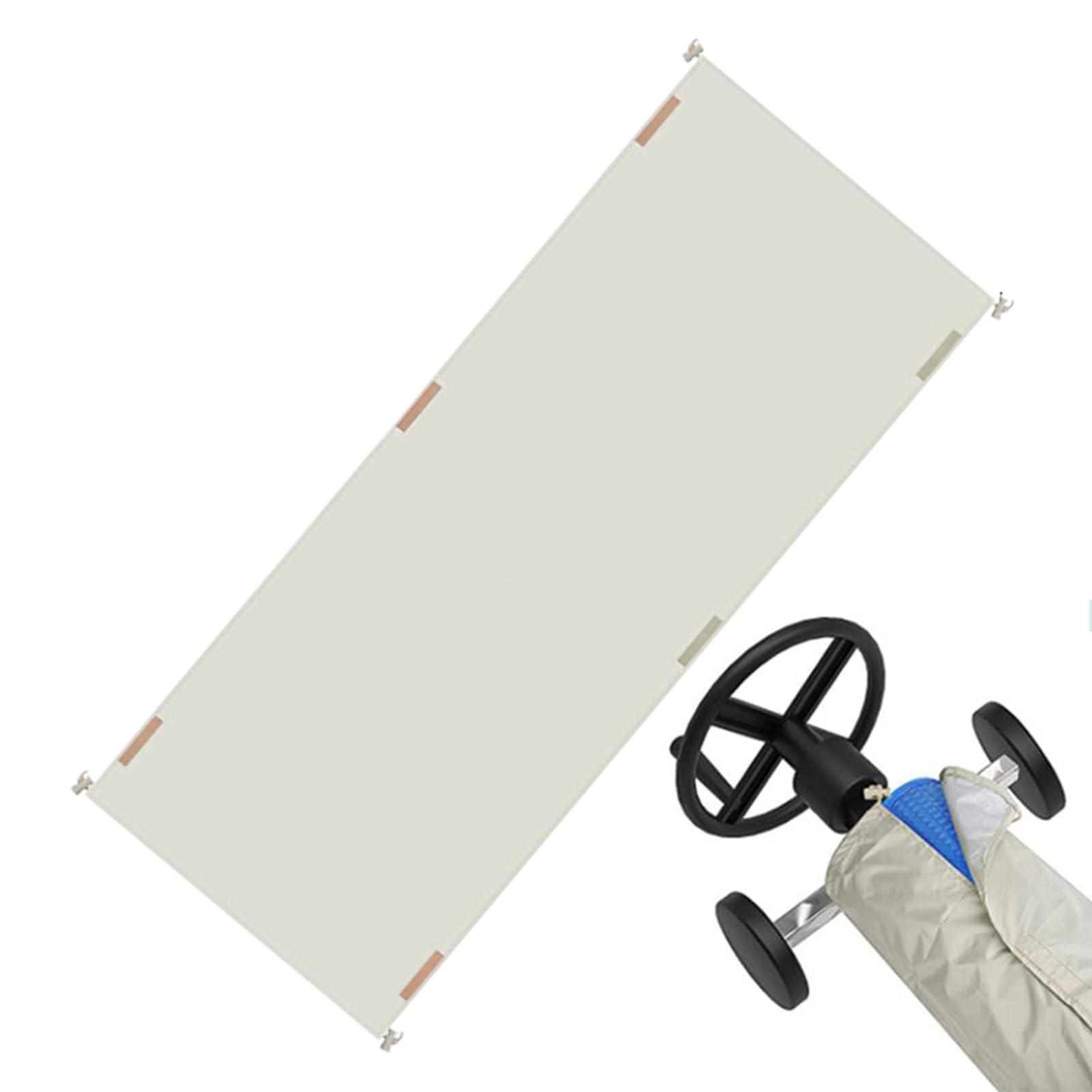 Housse couverture solaire étanche et anti-poussière renforcée pour jardin