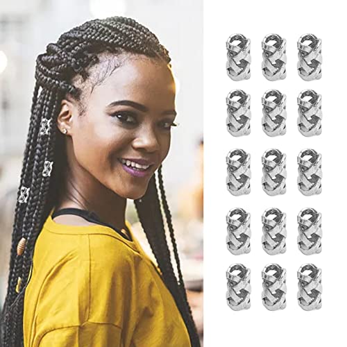 20Pcs Viking Beard Beads Alloy Viking Style Hair Beads Pretty Design Accessory for Men Women Braiding Beads for Hair Braids Viking Beads Kits - Image 4