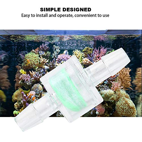 Filtro de tubo, 10 pcs ABS Verde Aquário Bomba de Água Tubo de Silicone Filtro de Tanques de Peixes