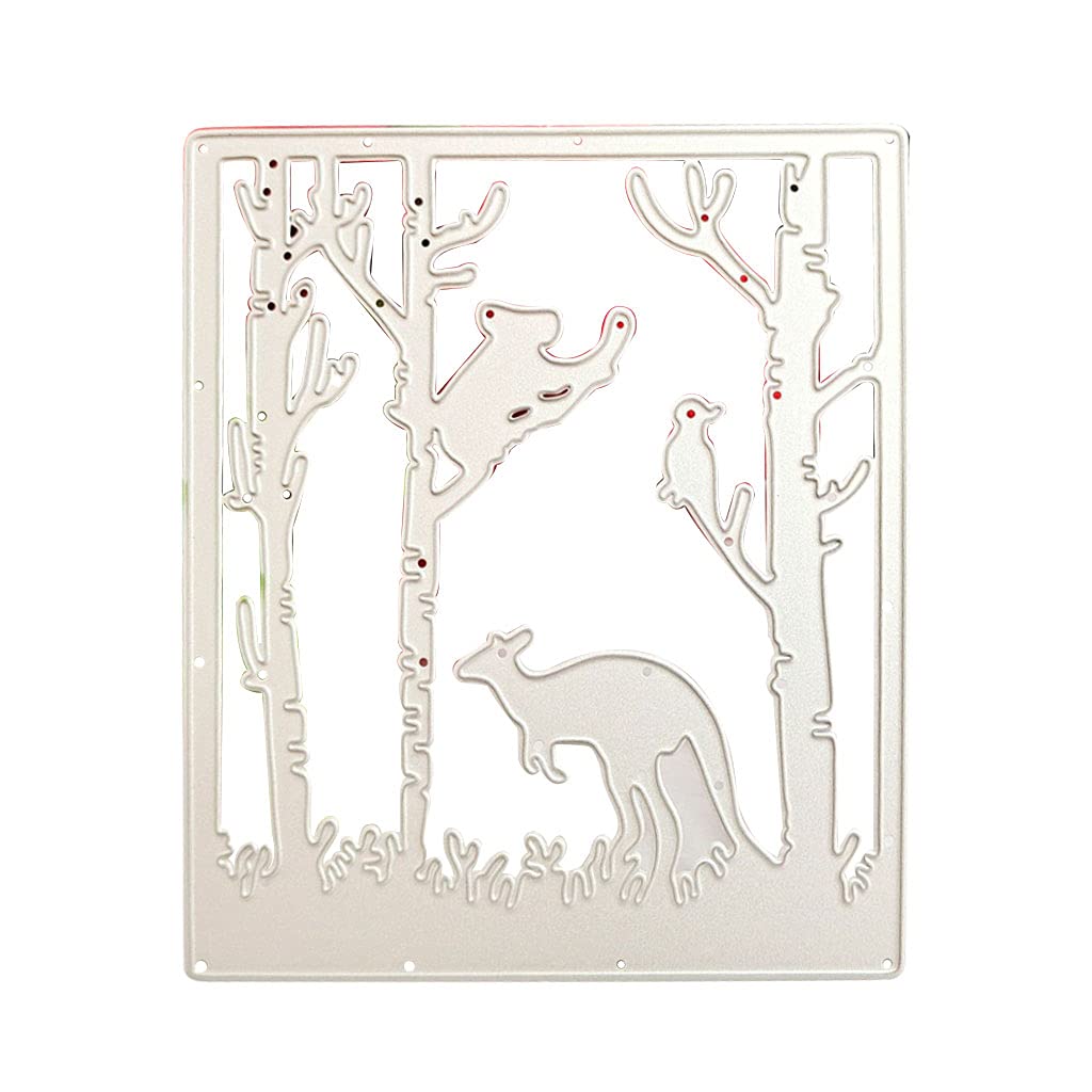 Buxuaaaa Cutting Die Stencil Cartoon for Creative Carbon Steel Embossing Template Stencils Dies Card Making Embossing Dies Cuts