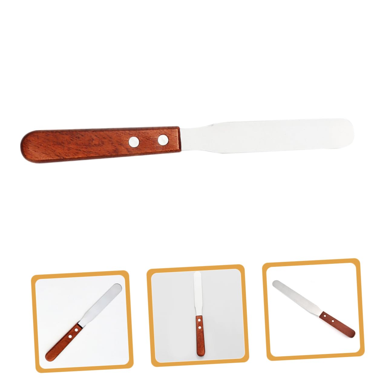Outanaya Body Hair Removal Wax Applicator Durable Wooden Handle Spatula for Waxing Salon Use and Convenient Hair Removal Scraping