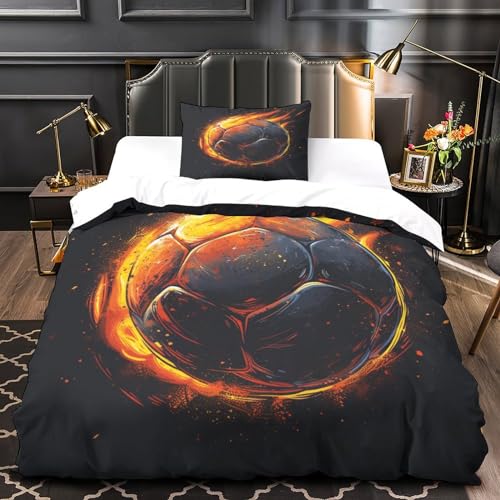 Parure de lit foot anti-transpiration en microfibre douce 135x200 - 3