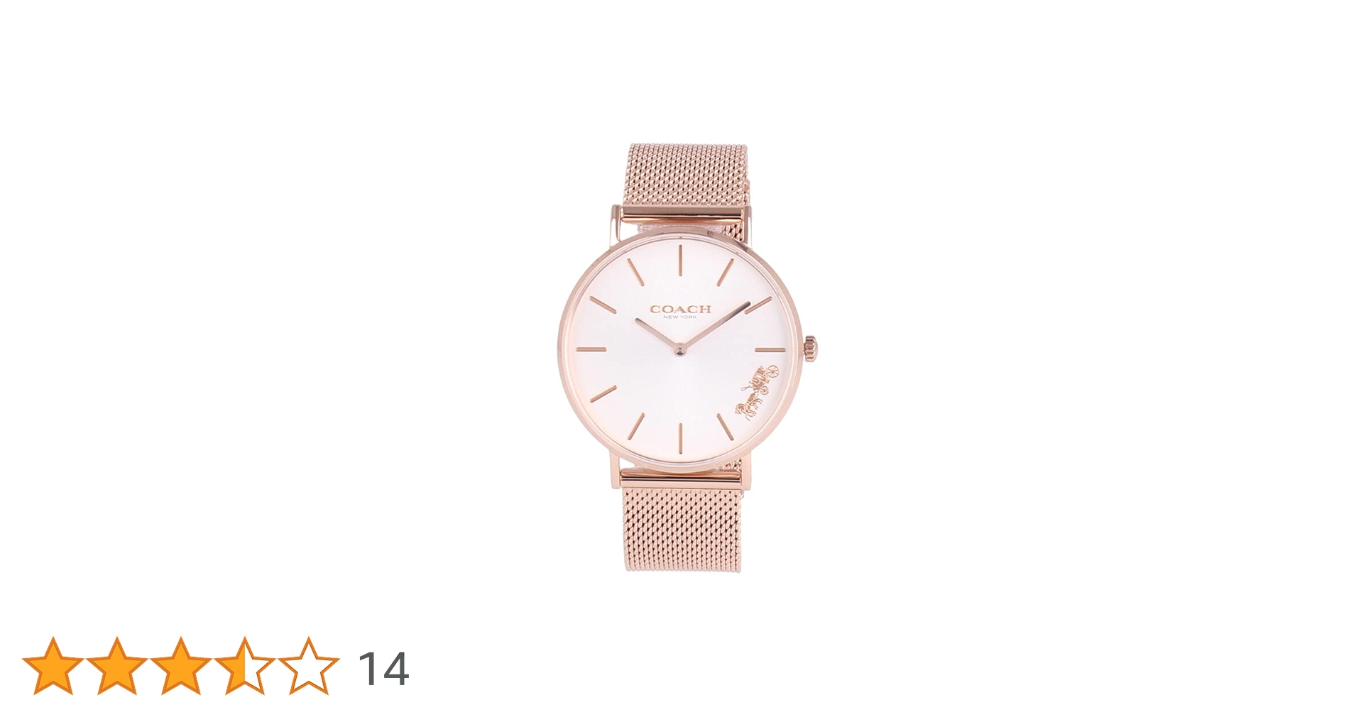 Amazon.co.jp: [コーチ]COACH 腕時計 ペリー 36mm メッシュベルト