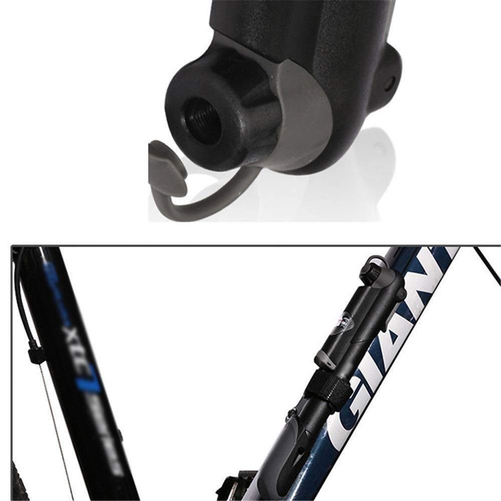 Werkzeuge zur Reparatur Tragbare 100 PSI Ultimate Gauge Mini-Fahrradpumpe und Ballpumpe mit Fahrradmontage Teile Perfekt für Rad- und Sportfahrrad-Bodenpumpen PRO Fahrradwerkzeug R