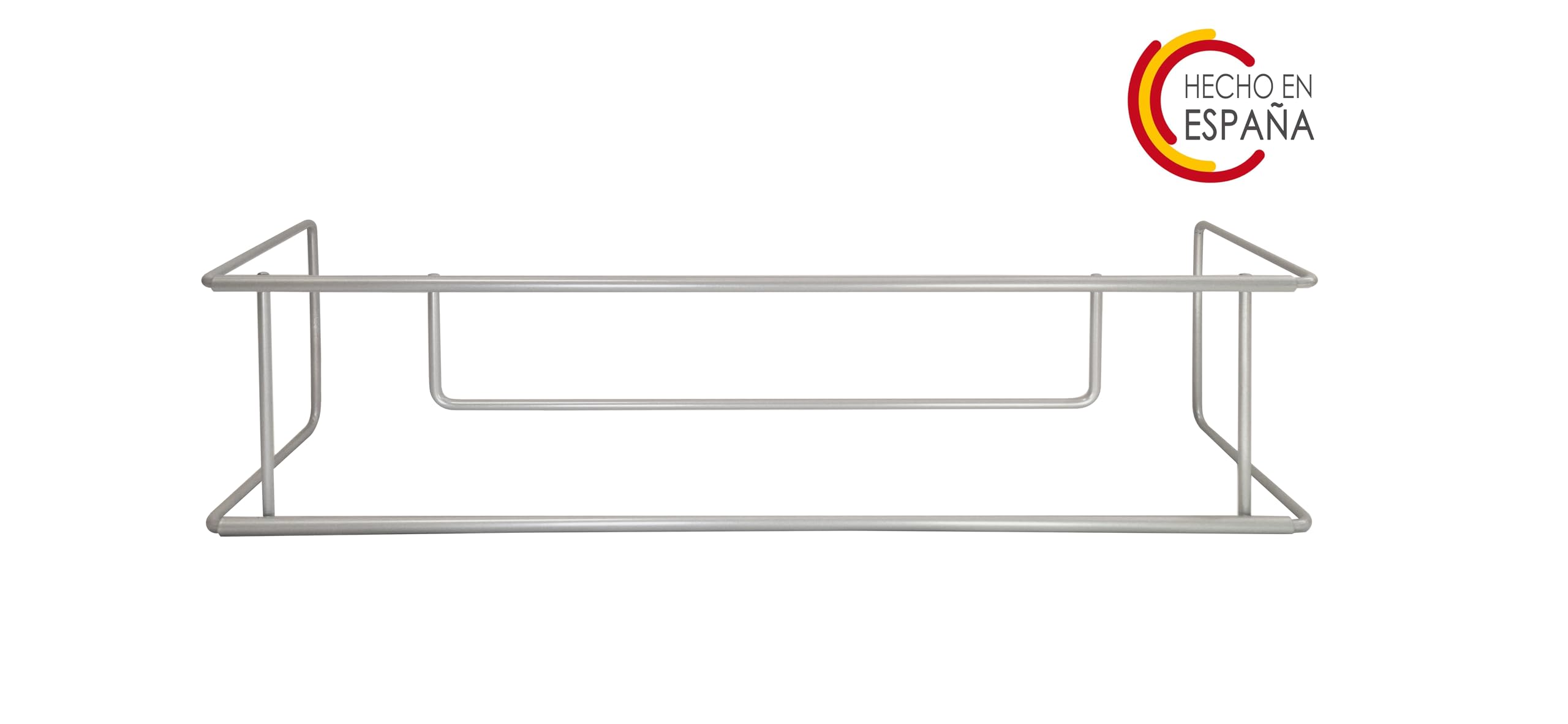 Balconcillo para Macetas, Portamacetas Ventana, Protector de macetas Ventana, Extensible 62-101 cm, Acero Lacado, Gris Plata | Incluye Tornillería