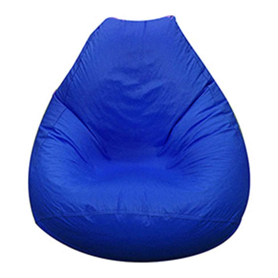 Puff Fofão em Courino Azul Royal -Phoenix