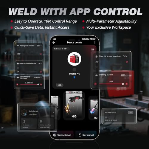 ARCCAPTAIN iControl MIG145 Pro Welder