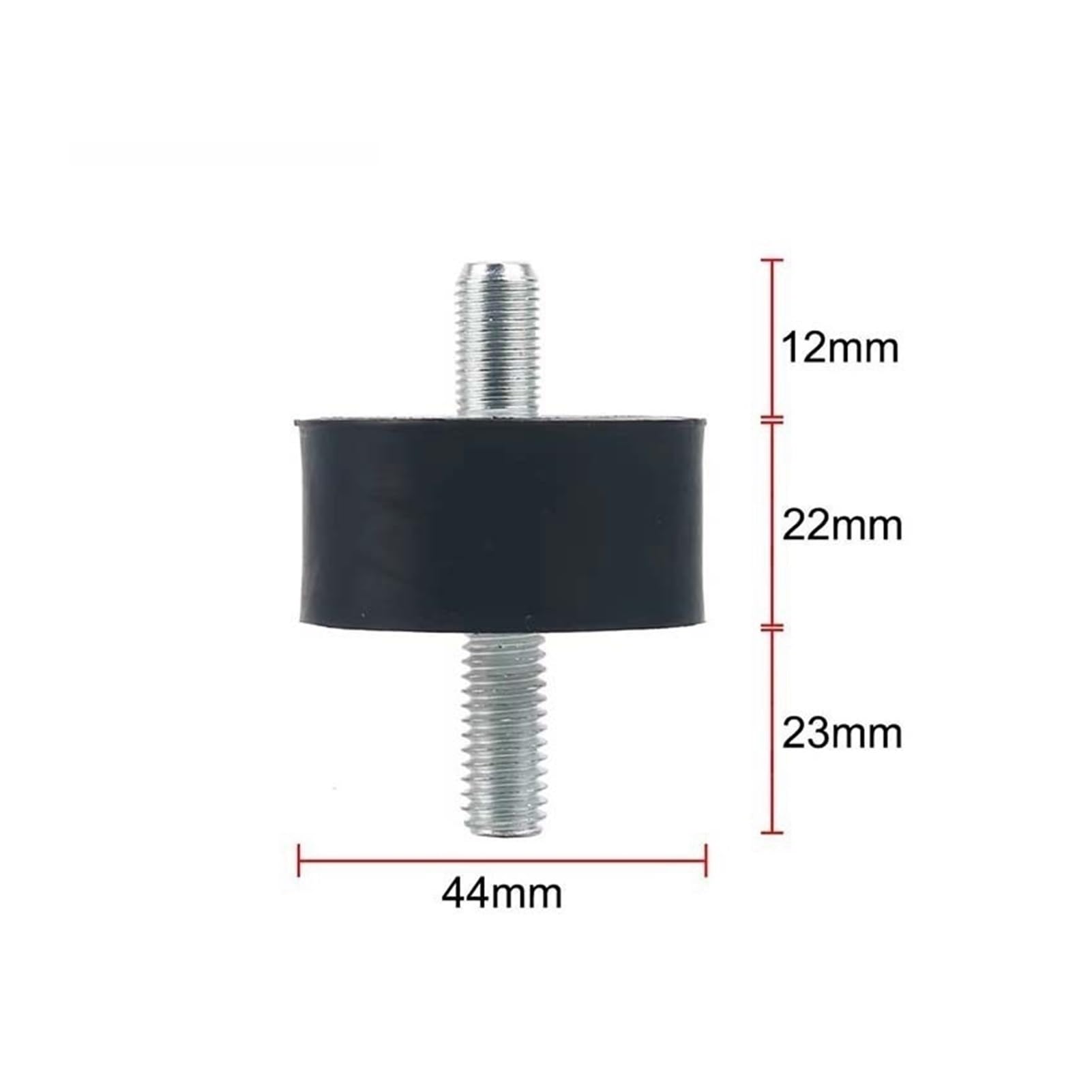 Kit de Montaje Motor Goma del Amortiguador los Pernos prisioneros(2 Front and 2 Rear)