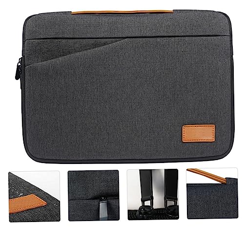 Bolsa para portátil multifuncional Uonlytech con cremallera resistente de oficina 5
