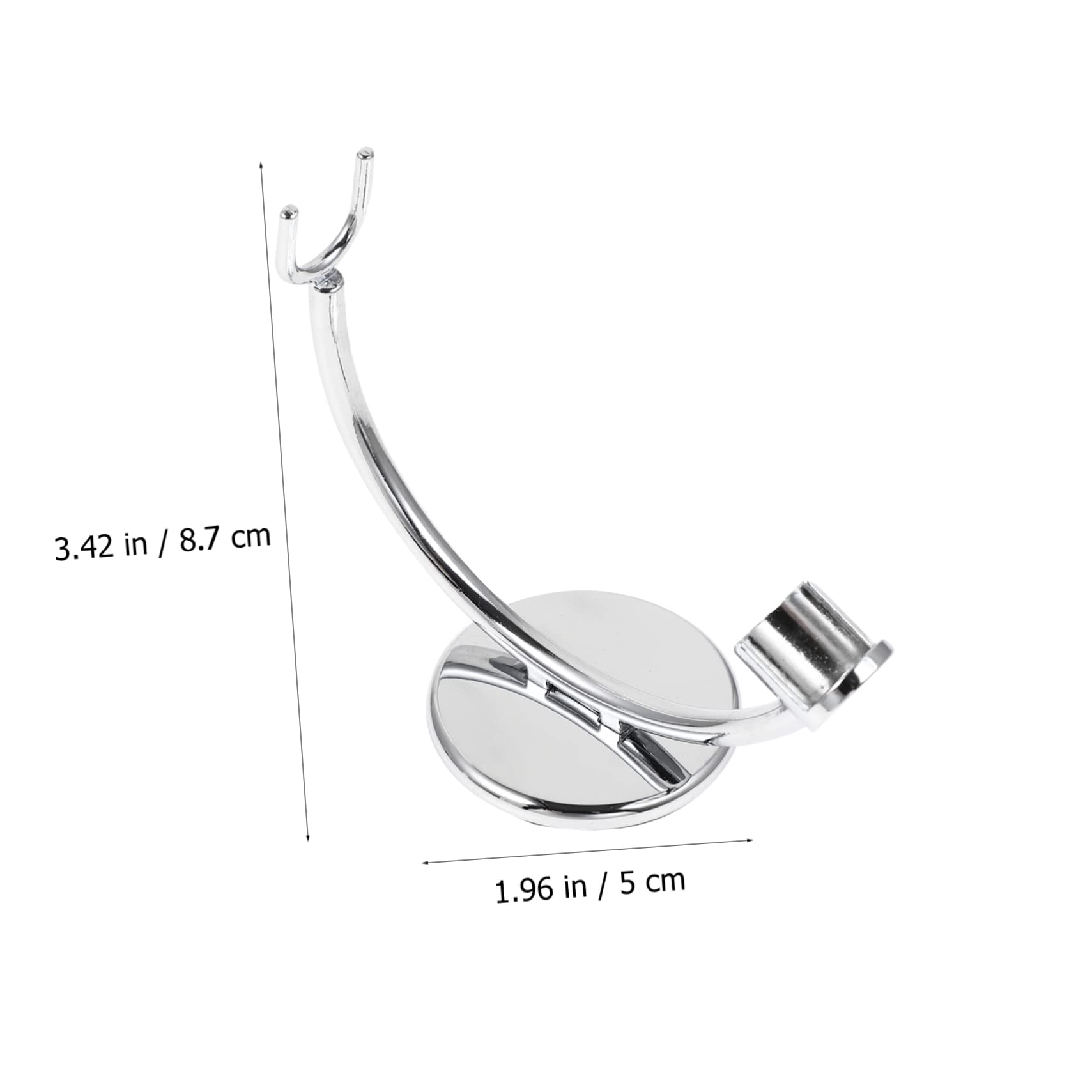 Angoily 2pezzi Supporto Per Rasoio Da Bagno Organizer Pratico Per Rasoio Stand Decorativo Per Rasoi Da Uomo Design Resistente e Anti-scivolo Soluzione Per La Rasatura Quotidiana