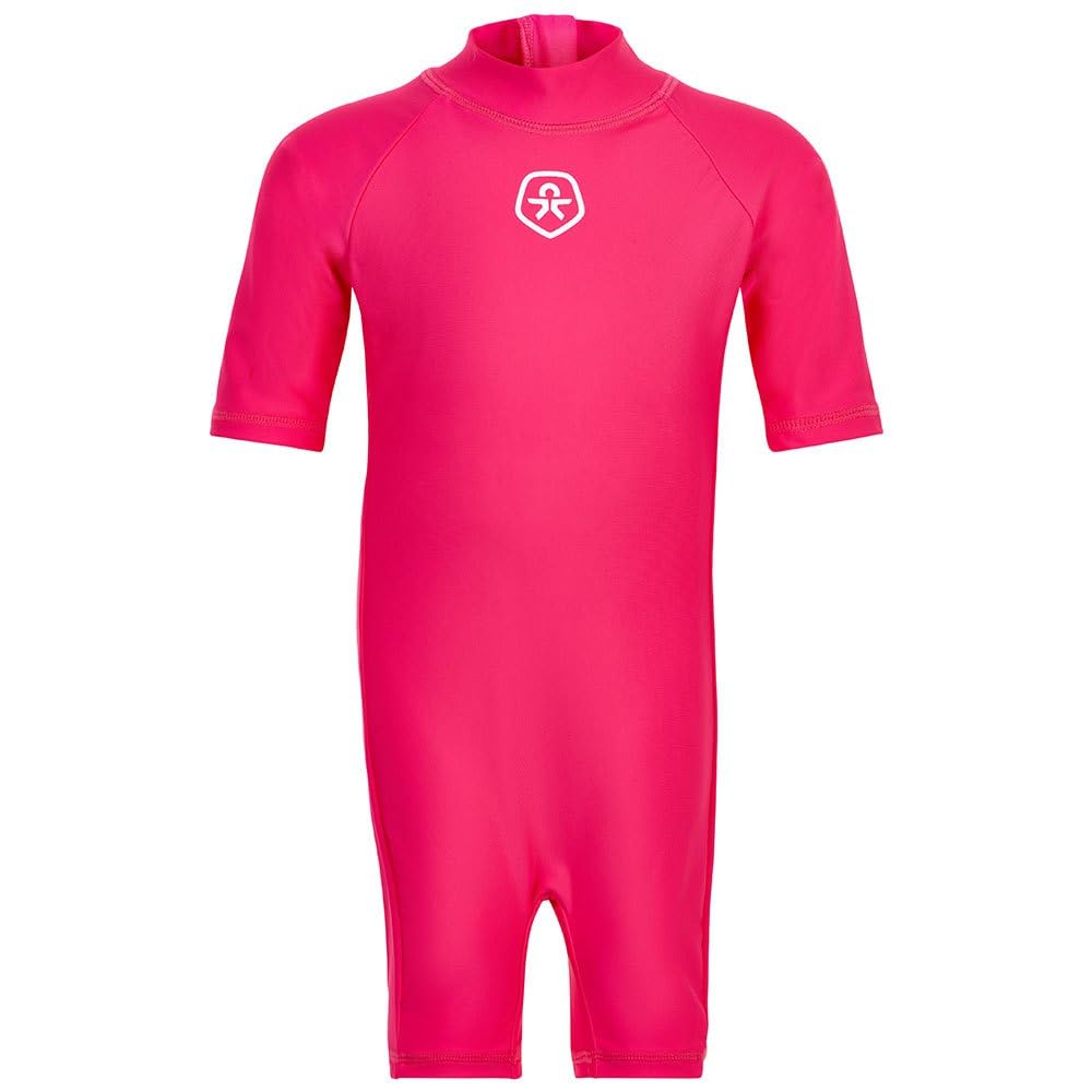 Color Kids - Traje de baño para bebé con UPF +50, Color Rosa