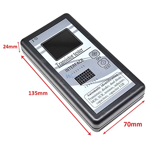M328 1.8'' 160x128 LCD Digital Transistor Tester Diode Inductor Resistance Capacitance Tester LCR Meter Resistor Capacitor