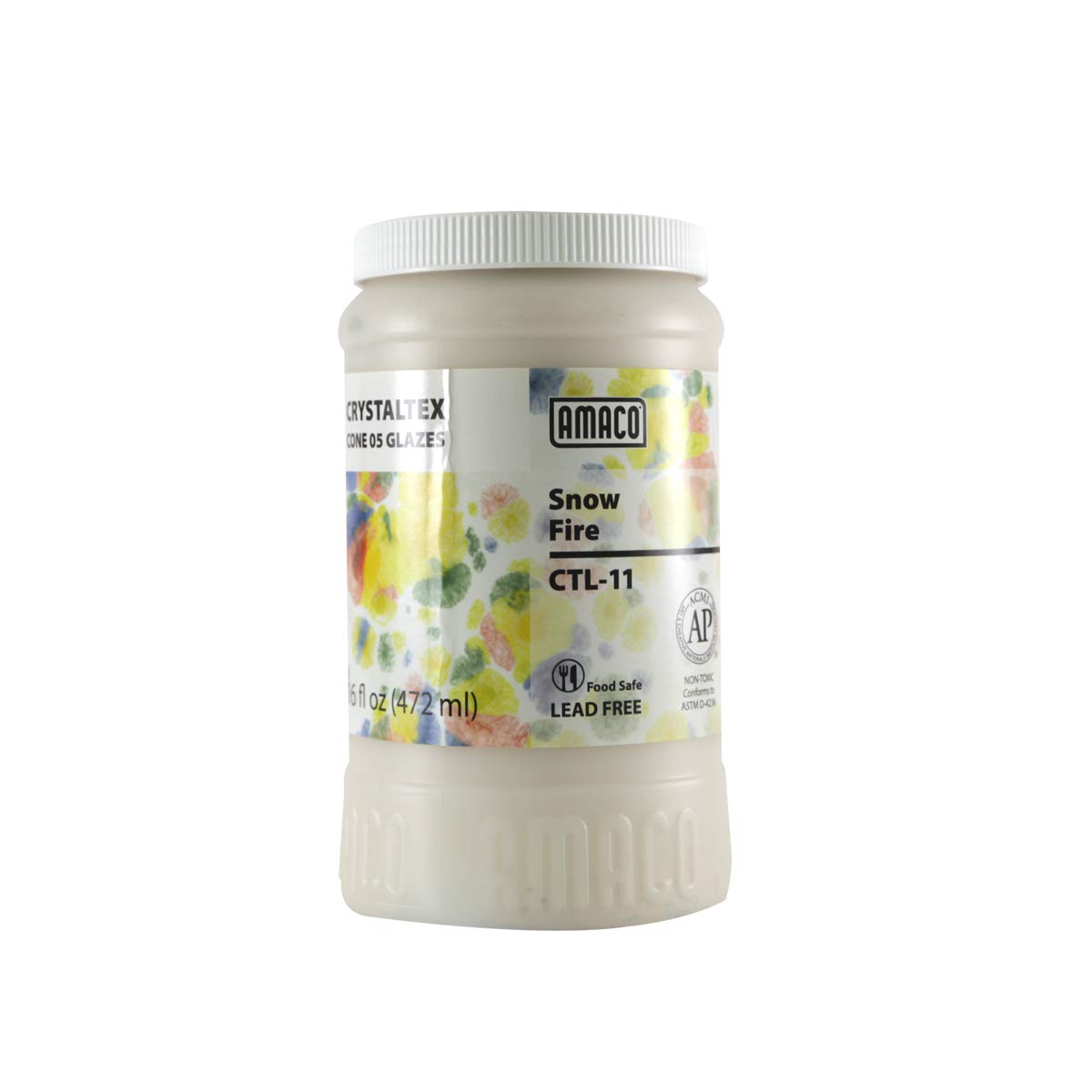 Amaco Glaze Snowier Low Fire Lead-free