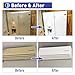 DWIL Appliance Paint for Refrigerator - Water Based Refrigerator Paint, Interior, for Plastic and Metal Surface in Dishwasher, Dryer, Microwave, Oven, 32 oz, White (with tools)