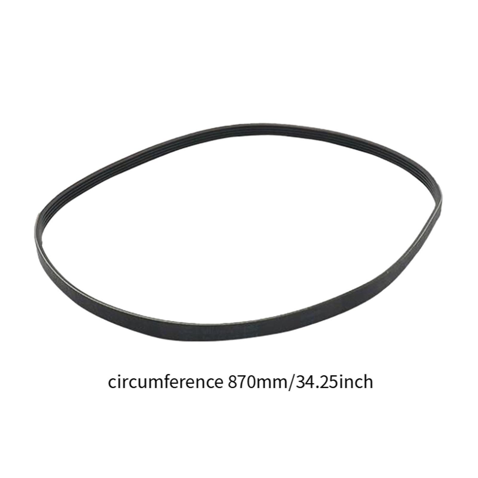 kowaku Wheel Balancer Transmission Belt 3 Concave 4 Convex Professional High Performance Directly Replace for Wheel Balancer Machine, 87cm