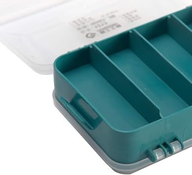 Screw Box,13-Grids Double Side Hardware Storage Organizer,Small Parts Box