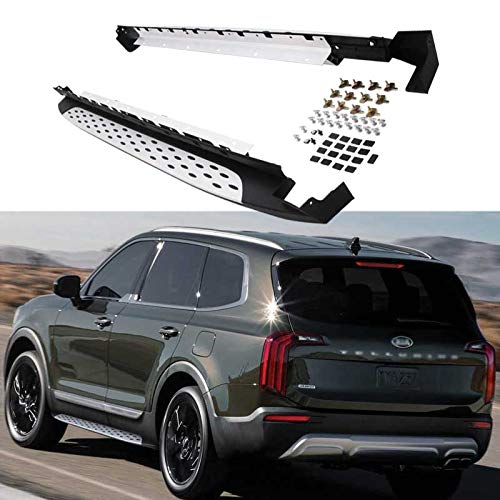 Buy Pair Side Steps for KIA Telluride 2019 2020 2021 2022 Running Board