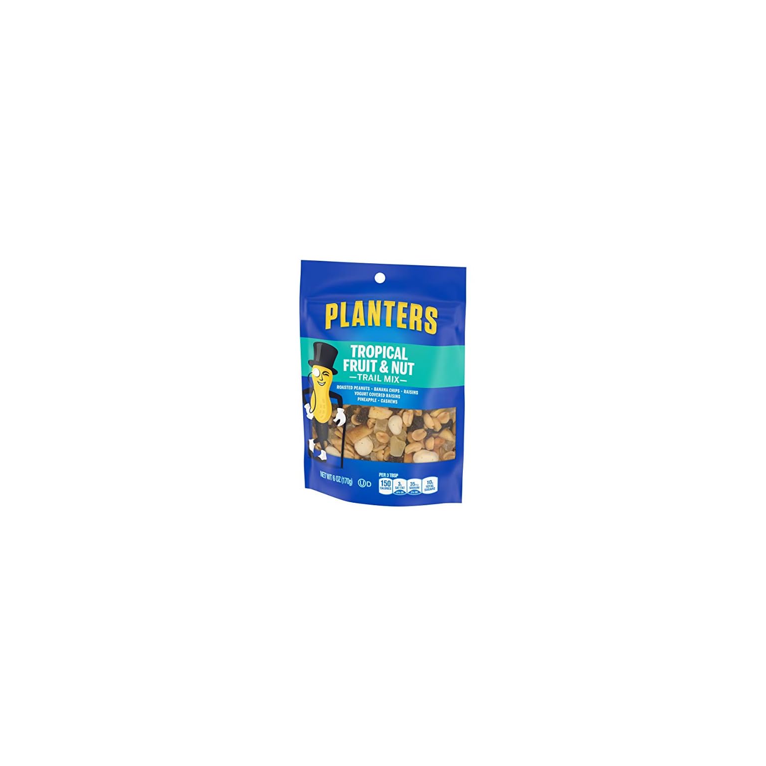 Planters Tropical Fruit & Nut Trail Mix with Roasted Peanuts (Banana