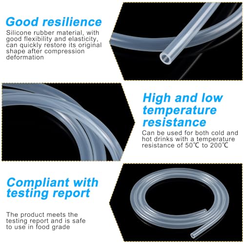 image for Pangda 3 Pcs Hydraulics Reservoir Hose Replacement Hydration Non Kinki