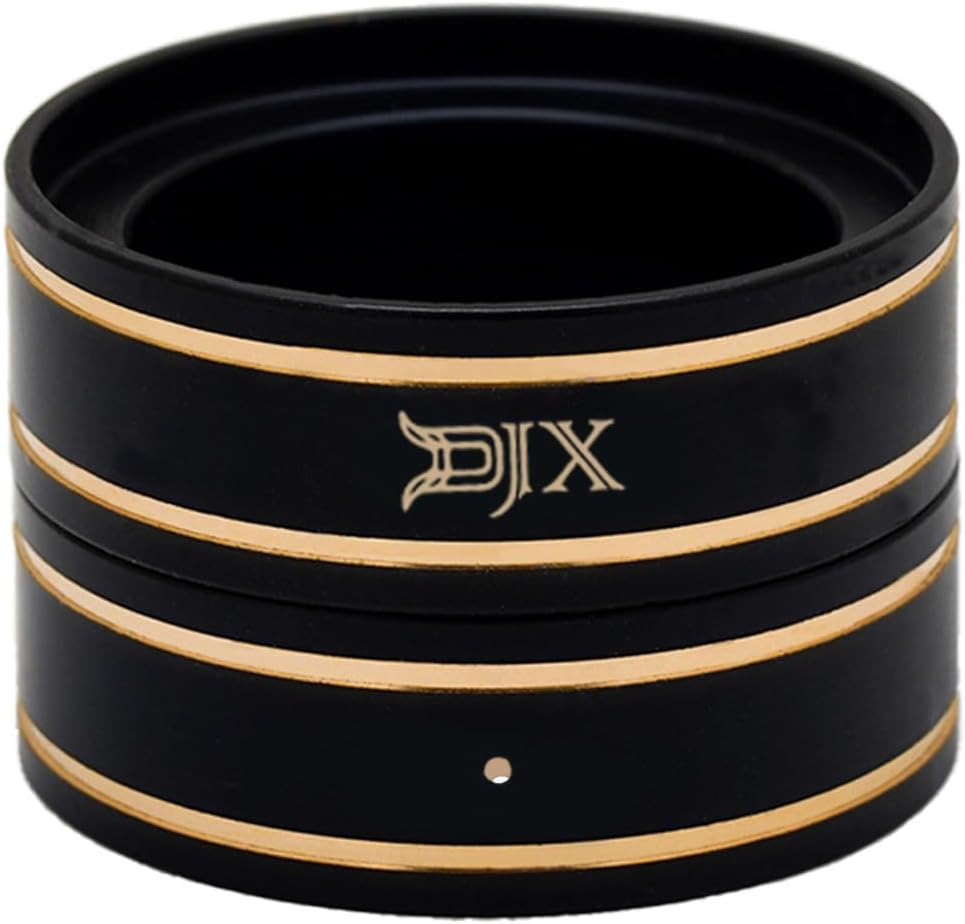 DJX 1.0 Inch RC Wheel Rims Brass Internal Beadlock Ring 104g Heavy Wheel Weighted Clamp Ring for 1/18 TRX4M RC Crawler Upgrades Parts (4PCS)