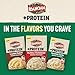 Idahoan Roasted Garlic +Protein Mashed Potatoes, Naturally Gluten-Free, 100% Real Idaho Potatoes, 4 servings per bag, 4.6 ounce (Pack of 10)