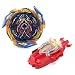 Bayblade Burst Toupies，Burst Turbo avec Lanceurs，4D Combat Top Top Model Metal Masters Speed Top avec Rafale pour La Journée des Enfants, Pâques, Noël, Baybledas Anniversaire