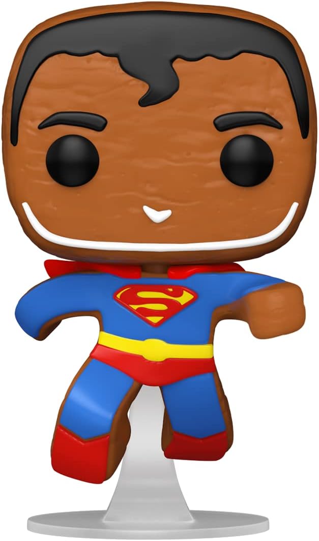 Funko Pop! Heroes DC Super Heroes Holiday Gingerbread Superman #443 Vinyl Figure