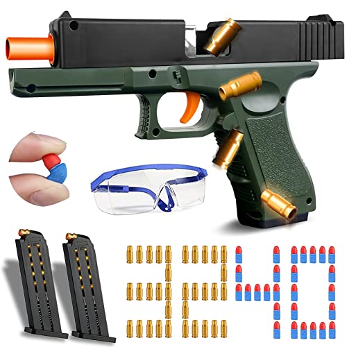 Shell Ejecting Toy Guns For Boys, Foam Bullet Blaster Toy Gun Soft Bullet Toy Pistol, Best Gifts For Kids #TOP26