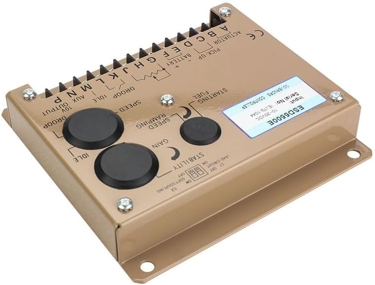 Speed Governor ESD 5500 generator speed governor control