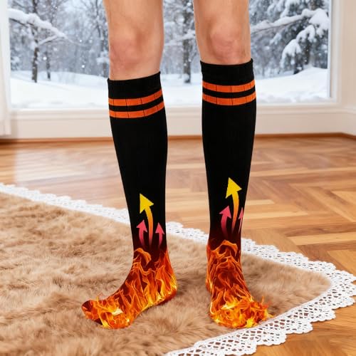 Chaussettes chauffantes avec chaleur durable pour l'hiver - 7