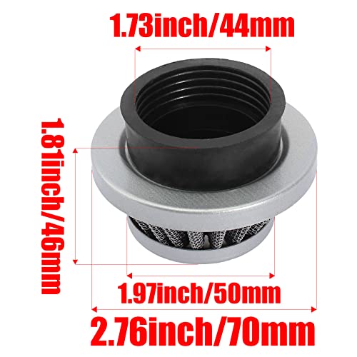 Qazaky 42Mm 43Mm 44Mm Filter Cleaner For 33Cc 43Cc 47Cc 49Cc 50Cc 52Cc Minimoto 2-Stroke Engine Motorcycle Atv Quad Scooter Go Kart Moped Pit Dirt Mini Pocket Bike Chopper China X1 X2 X3 X6 X7 X8 #TOP1