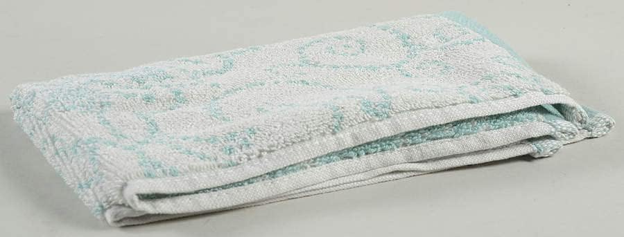 Lenox French Perle Groove - Toalla de toalla azul hielo