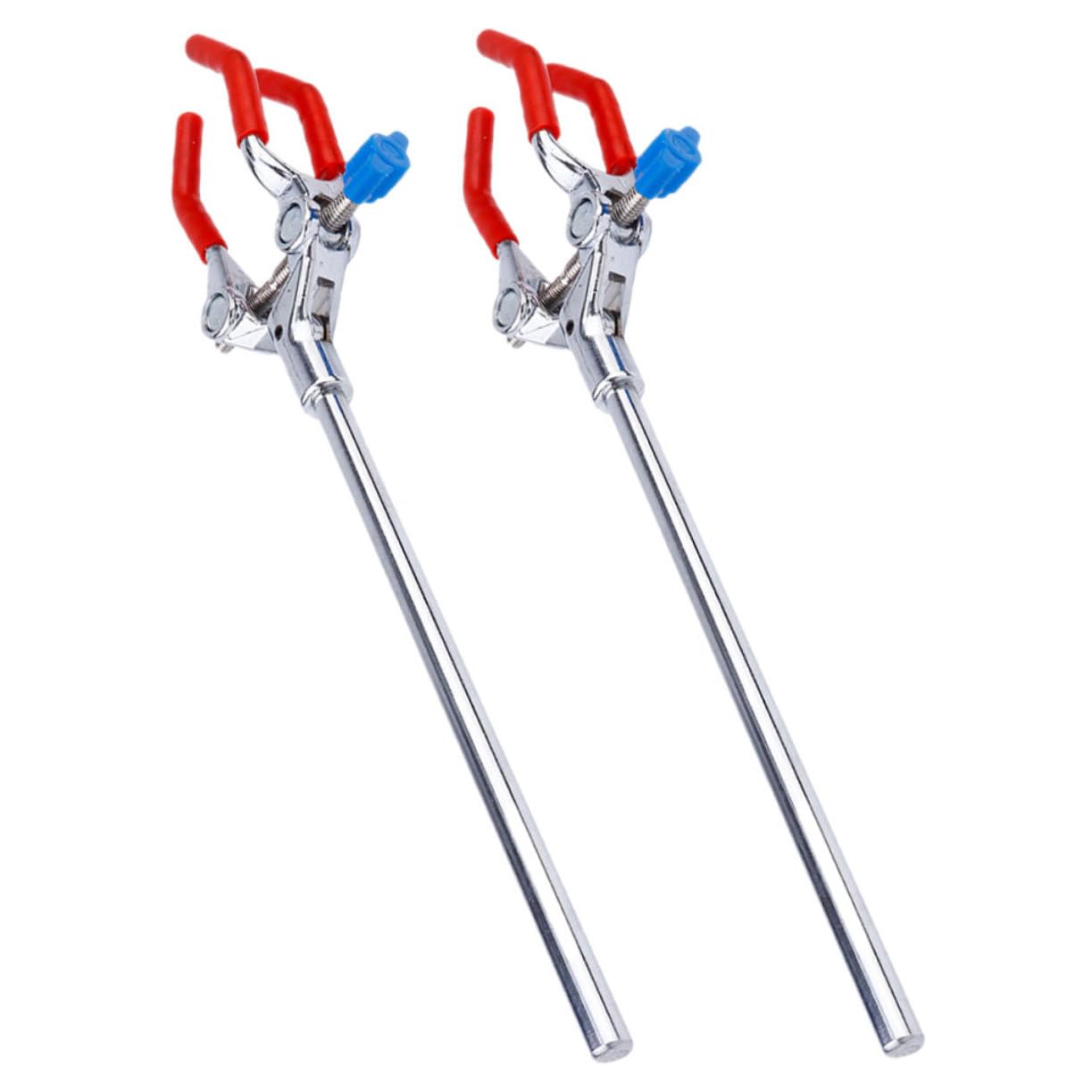 iplusmile 8pezzi Pinza Per Laboratorio Regolabile Acciaio Inossidabile Supporto Per Flask e Provette Accessorio Essenziale Per Esperimenti Scientifici e Sicurezza Nell Uso