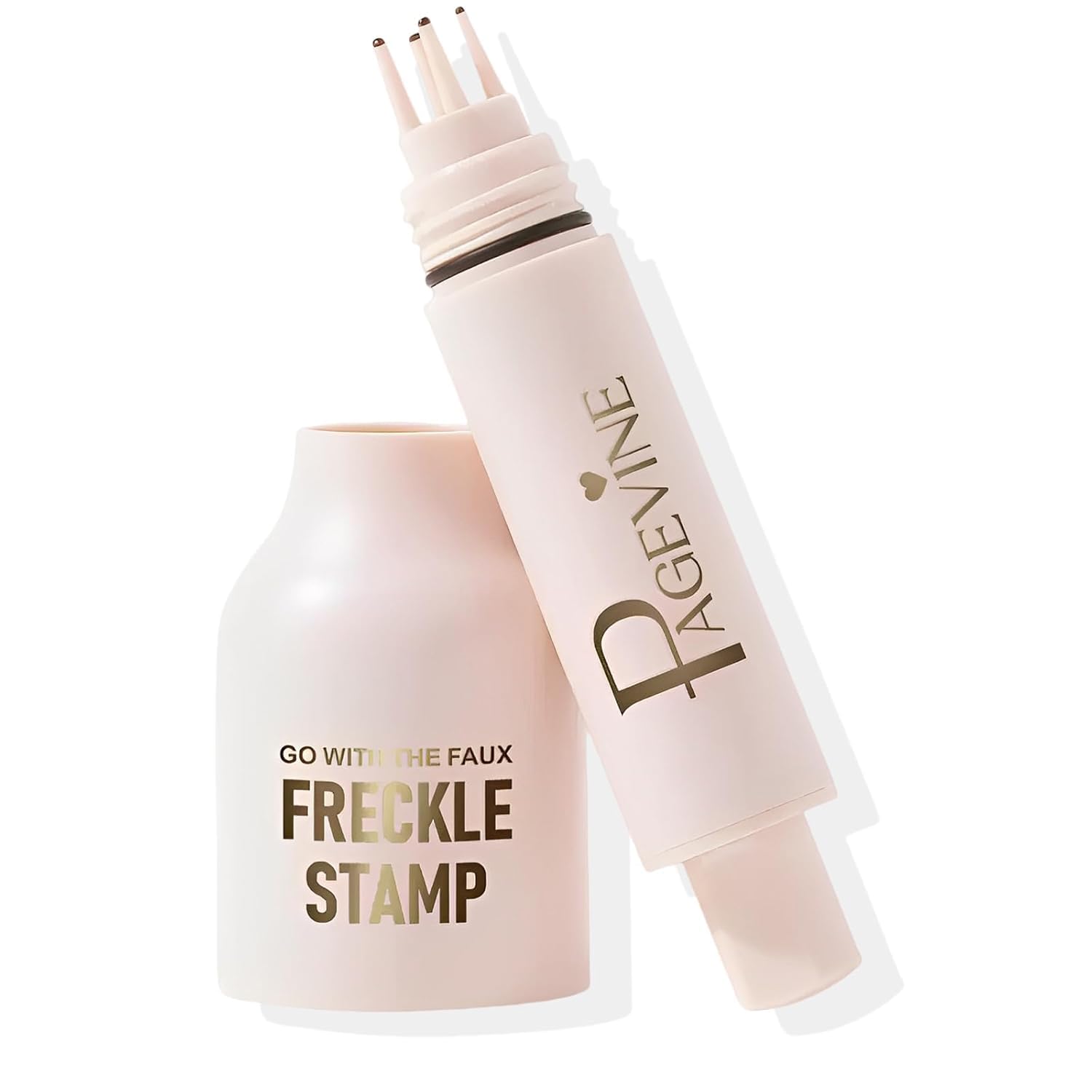 Freckle Stamp Pen for Face Makeup, 5 Dot Applicator Design, Faux Freckles Makeup Stamp Pen-picture-19