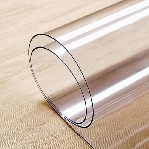 Housse de protection transparente pour table basse et repas en famille - 2