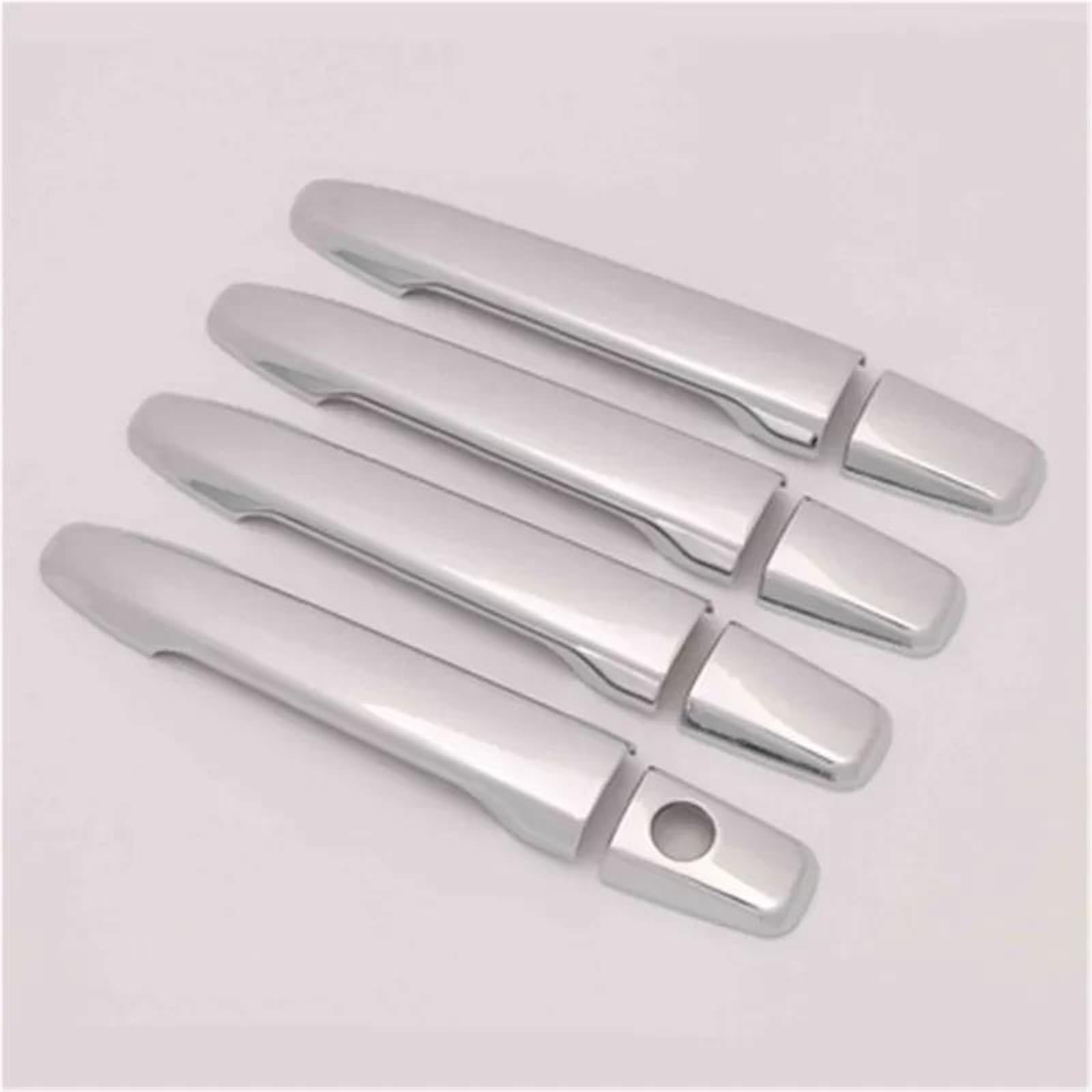 Yueyzhk Style 1 For Mitsubishi For Outlander Asx/Sport/Rvr For Lancer 2008-2019 Abs Chrome Door Handle Bowl Protective Covering Trim(Style 1)