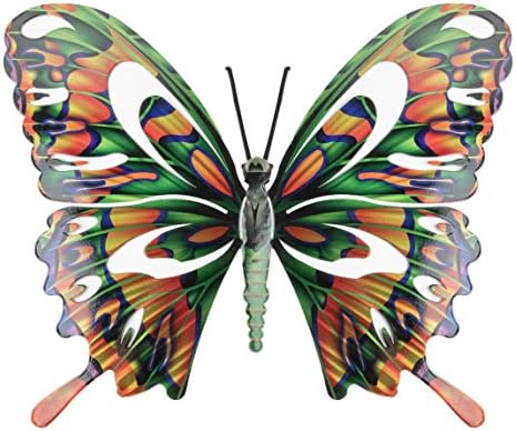 Next Innovations Metal Wall Art - Multi Colored Butterfly, Butterfly Wall Décor, Medium