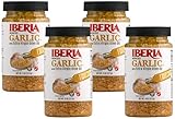 Iberia Minced Garlic with Olive Oil, 8 ounce (pack of 4)