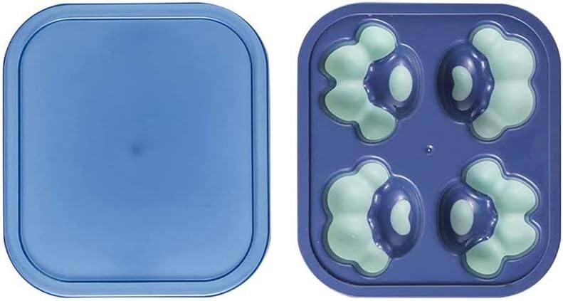 Ice Lolly Silicone Ice Lolly Makers Reusable Cartoon Cats Paw Creativity Popsicle Molds Set DIY Popsicle Molds Easy Ice Removal (Color : B) (C)