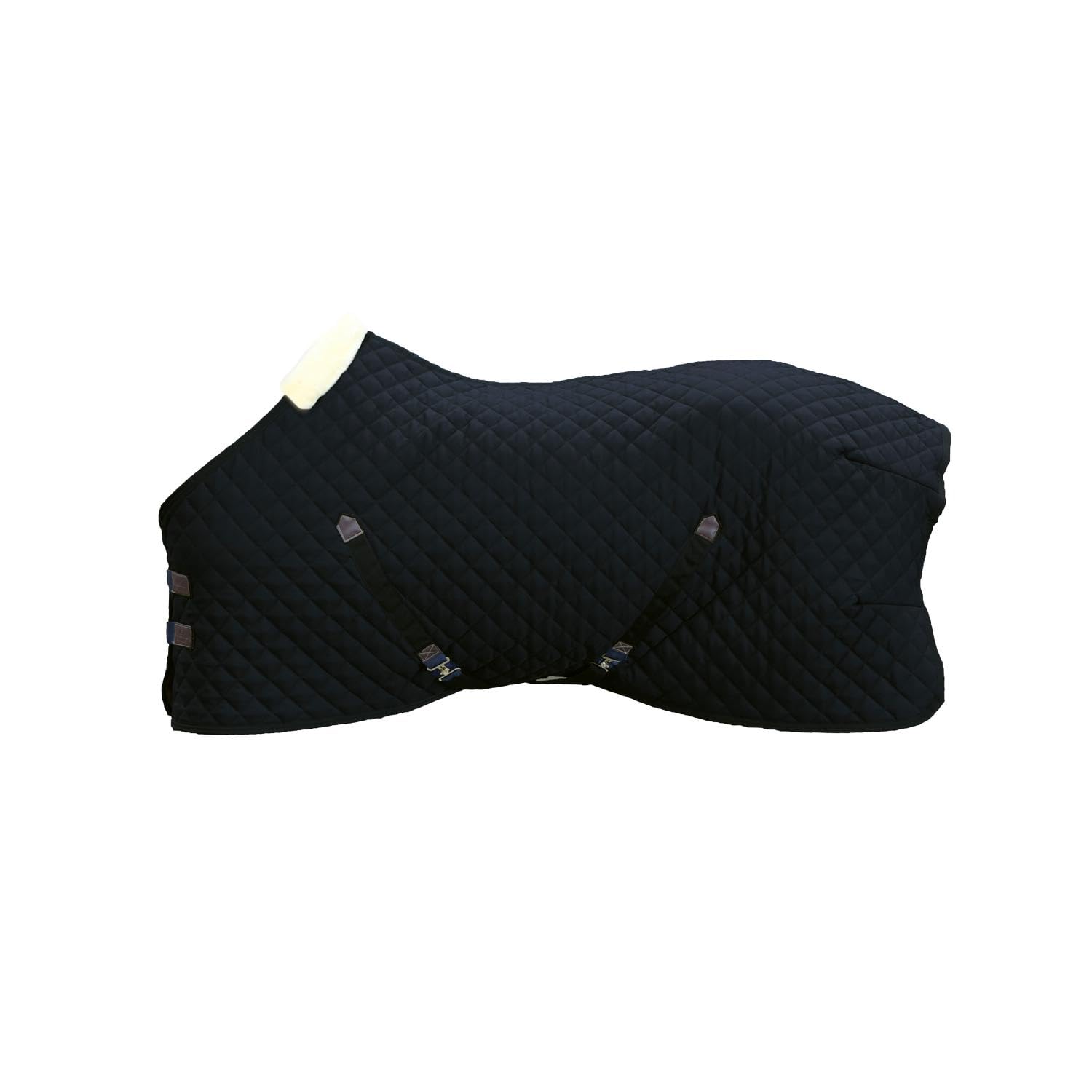 Kentucky - Stalldecke - 600D - 145 cm / 6'6 - Vegane Wolle - Schwarz