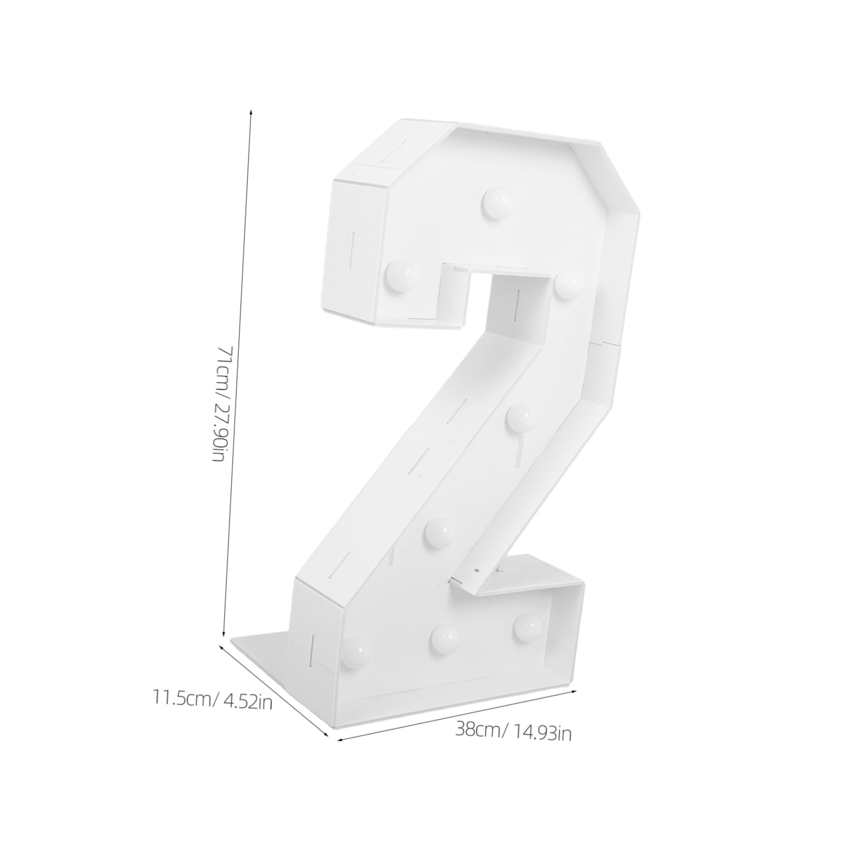 Luxshiny 1set Neon Number Decoration for Birthday Parties Feet Bright Led Sign Boy Girl Celebrations Home Gatherings Versatile Use for Various Occasions