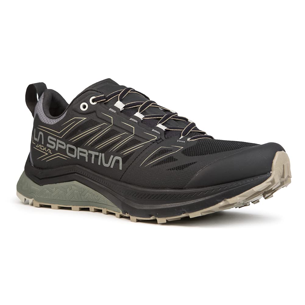 La Sportiva Jackal Running Shoe - Men's Black/Clay 10.5-11US/44EU
