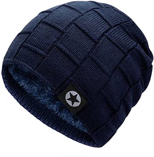 Soft Warm Snow and Air Proof Fleece Knitted Casual and Formal for Men's and Women's Woolen Hat Cap (Inside Fur) Warm Winter Soft Warm Beanie Cap-image-38