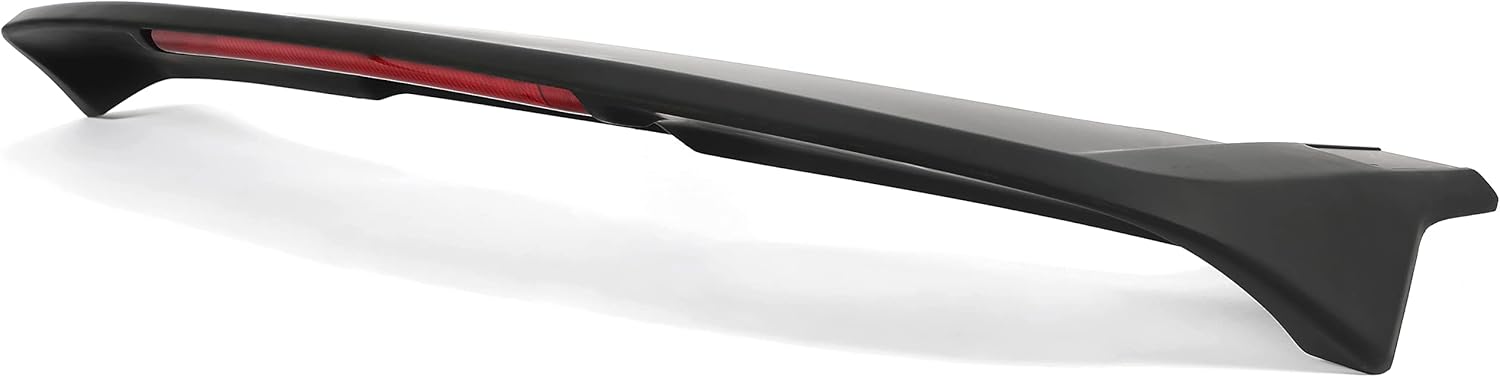 ALMULOO Rear Trunk Spoiler Wing Compatible with 2007-2011 Honda CRV w/LED Brake Light Rear Lid Wing Spoiler Lip
