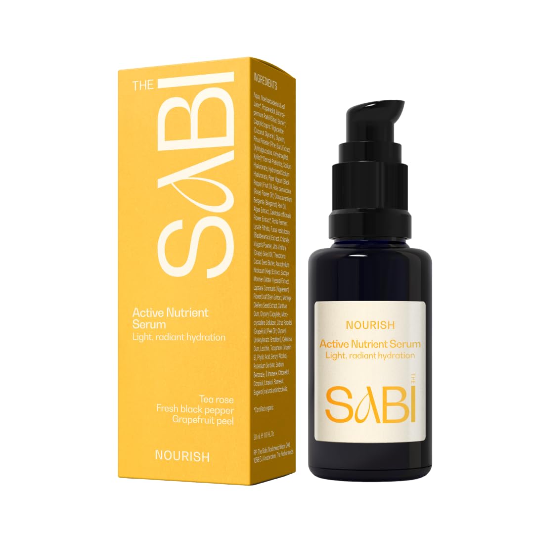 Sponsored Ad – All-Natural Antioxidant Serum: 100% Vegan Collagen Serum, Natural Hyaluronic Acid, Vitamin C + Seaweed Ferments. For Hormonal Breakout Prone Skin, 30ml |The SABI Active Nutrient Sensitive Skin Serum